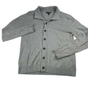 Banana Republic‎ Gray Button Front Cardigan Wool Blend Sweater Small Women